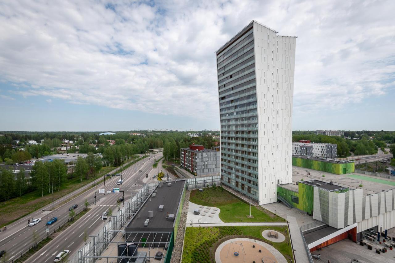 إسبو Sleepwell Apartments Niittykumpu 12 - Metro, 15 Min From Helsinki City المظهر الخارجي الصورة